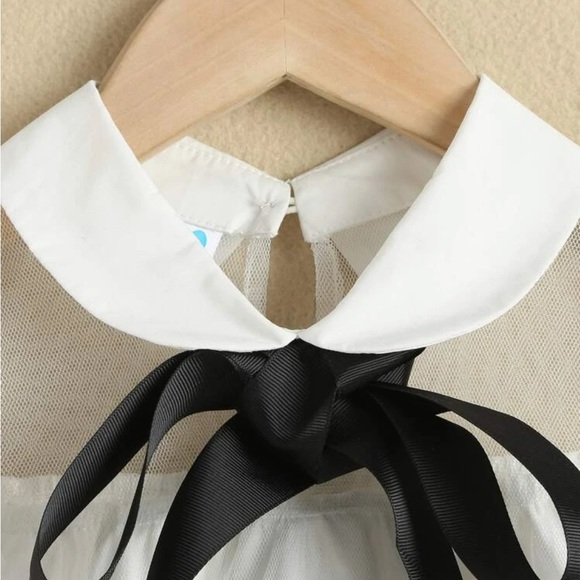 Girls knot front ruffle hem dress size 11-12 - Picture 3 of 4